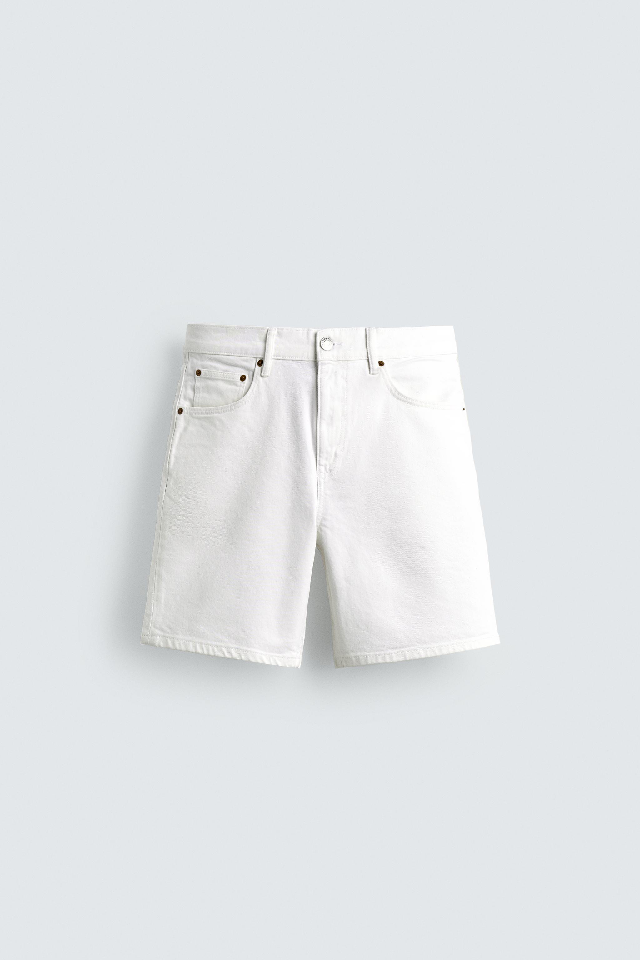 BERMUDA EN JEAN REGULAR FIT
